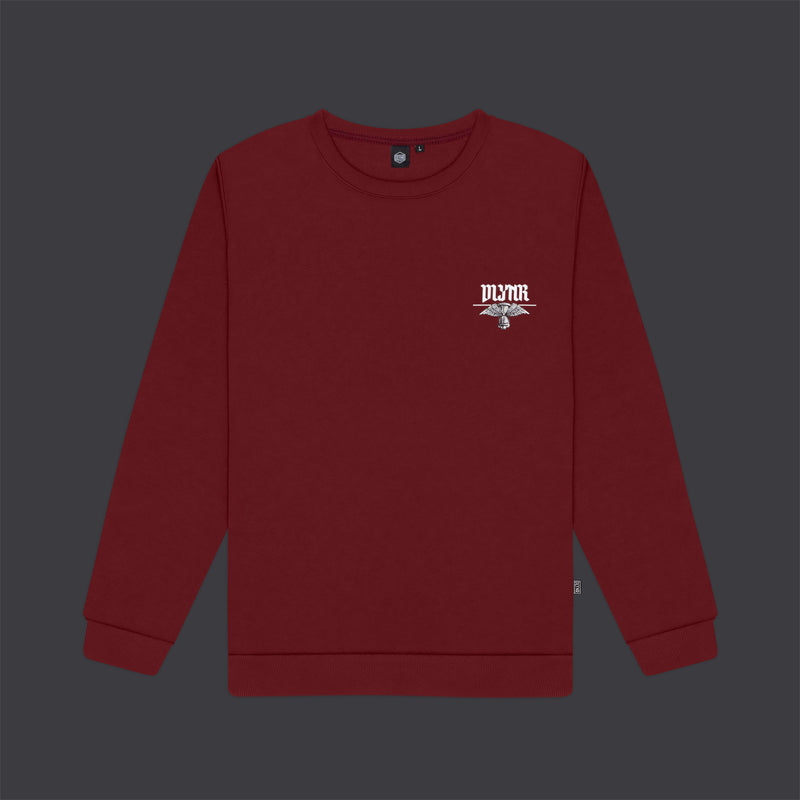 Black Plague Crewneck Bordeaux