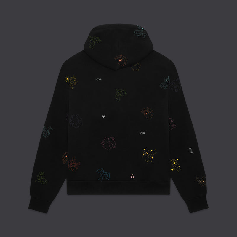 DLYNR / Pokemon - Pattern Hoodie