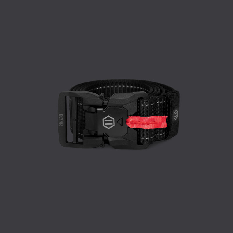 Magnet Buckle Belt Black