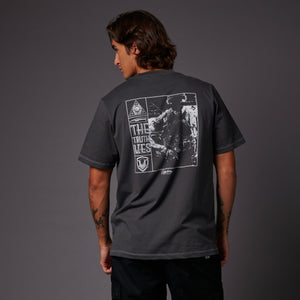 The Truth Lies Tee Grey