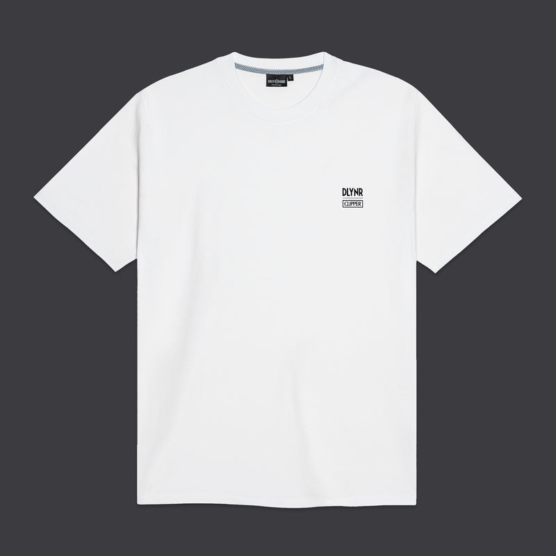 DLYNR | Clipper Tee White