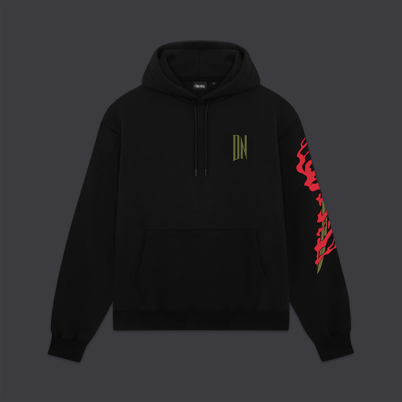 Ryu Dragon Hoodie Black