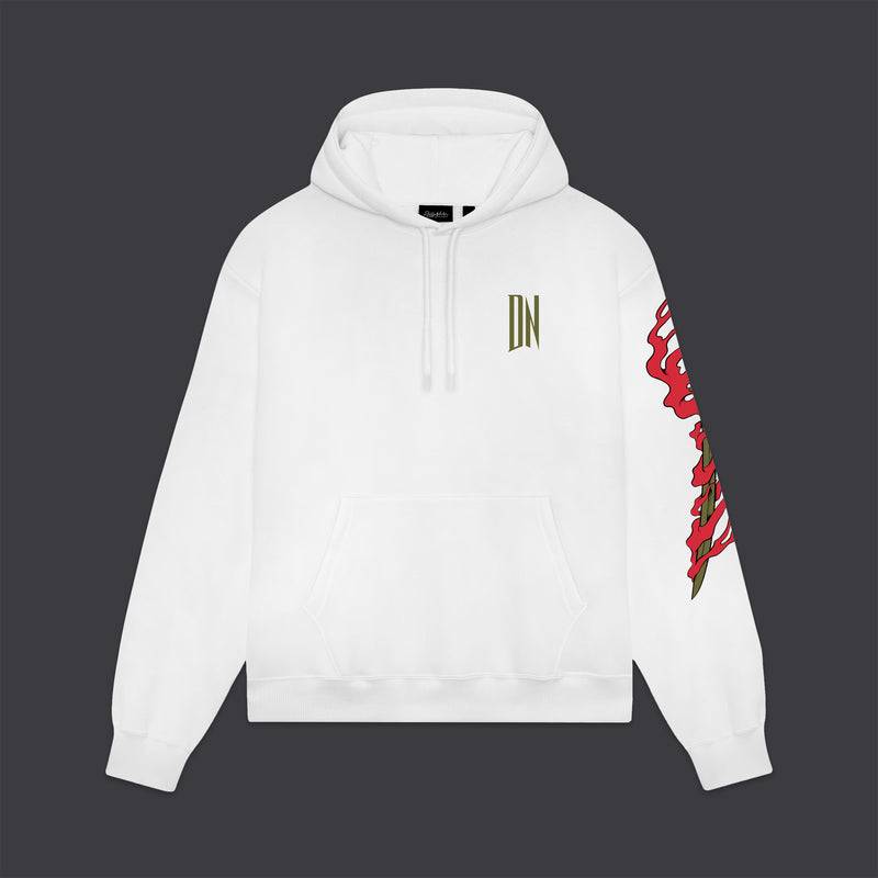 Ryu Dragon Hoodie White