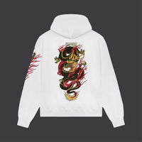 Ryu Dragon Hoodie White