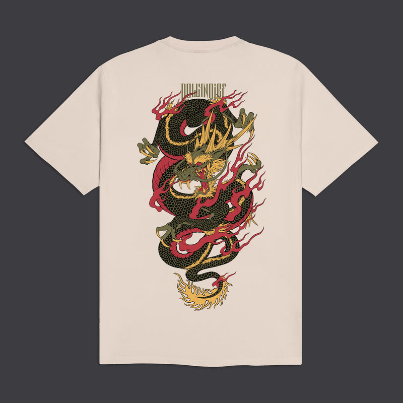 Ryu Dragon Tee Beige