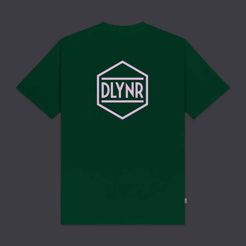 Logo Back Tee Green