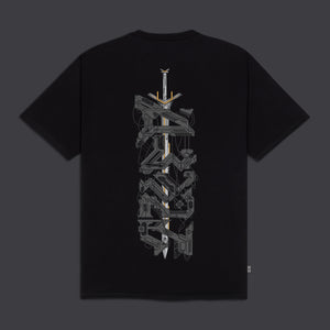 X-Calibur Reflective Tee Black