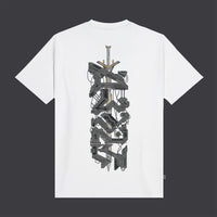 X-Calibur Reflective Tee White