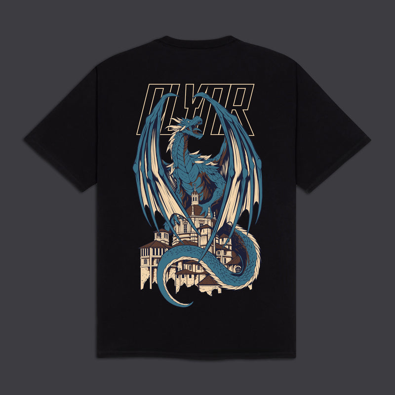 Blue Dragon Tee Black