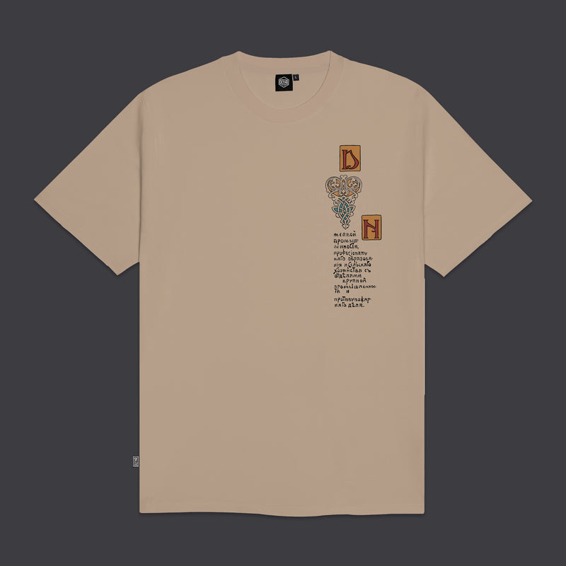 Ancient Dragon Tee Beige