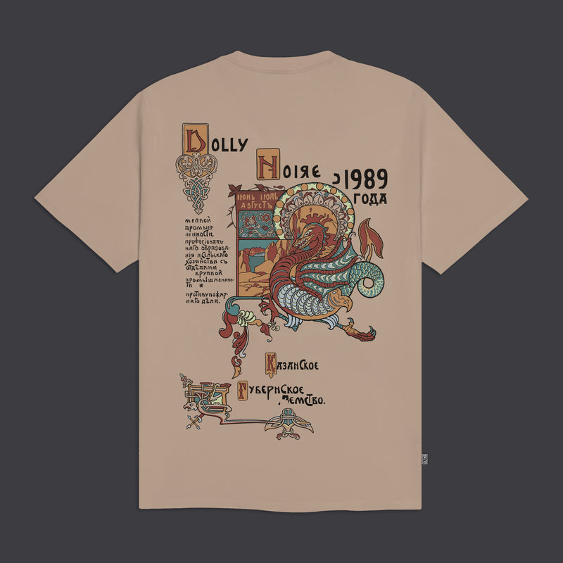 Ancient Dragon Tee Beige
