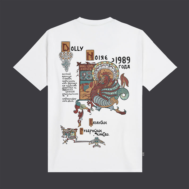 Ancient Dragon Tee White
