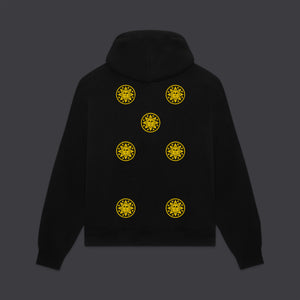 Sette di Denari - Napoletane Hoodie Black
