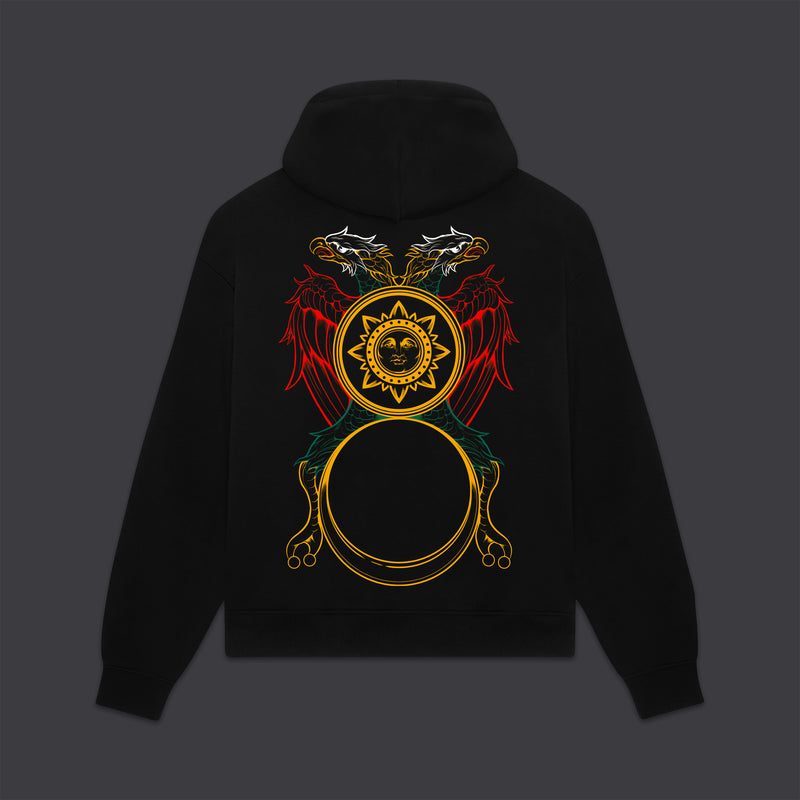 Asso di Denari - Outline Hoodie Black