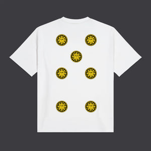 Sette di Denari - Napoletane Tee White