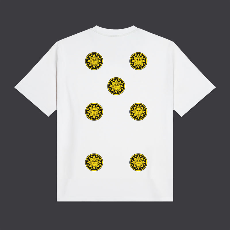 Sette di Denari - Napoletane Tee White