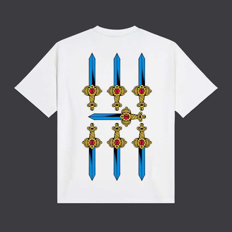 Sette di Spade - Napoletane Tee White