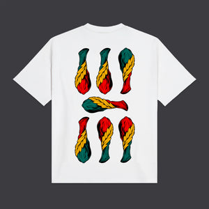 Sette di Bastoni - Napoletane Tee White