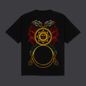 Asso di Denari - Outline Tee Black