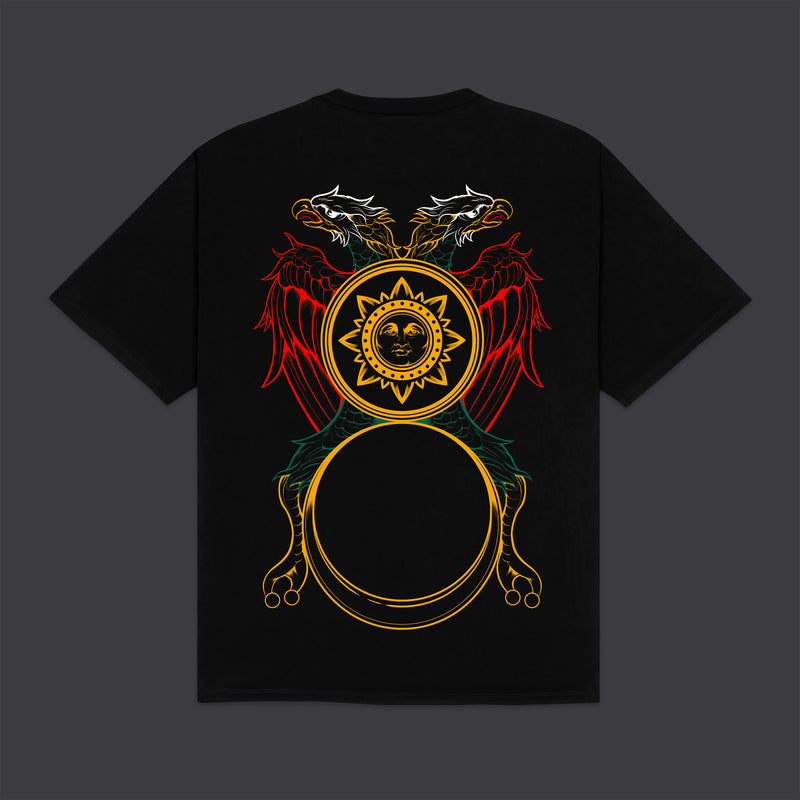Asso di Denari - Outline Tee Black