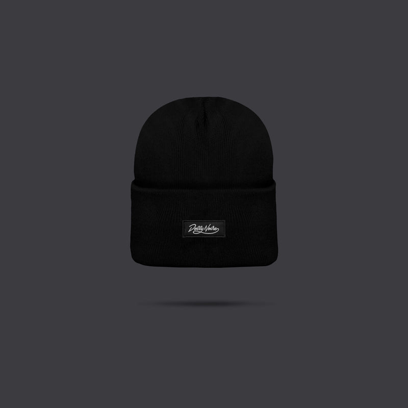 Dolly Noire Label Beanie Black