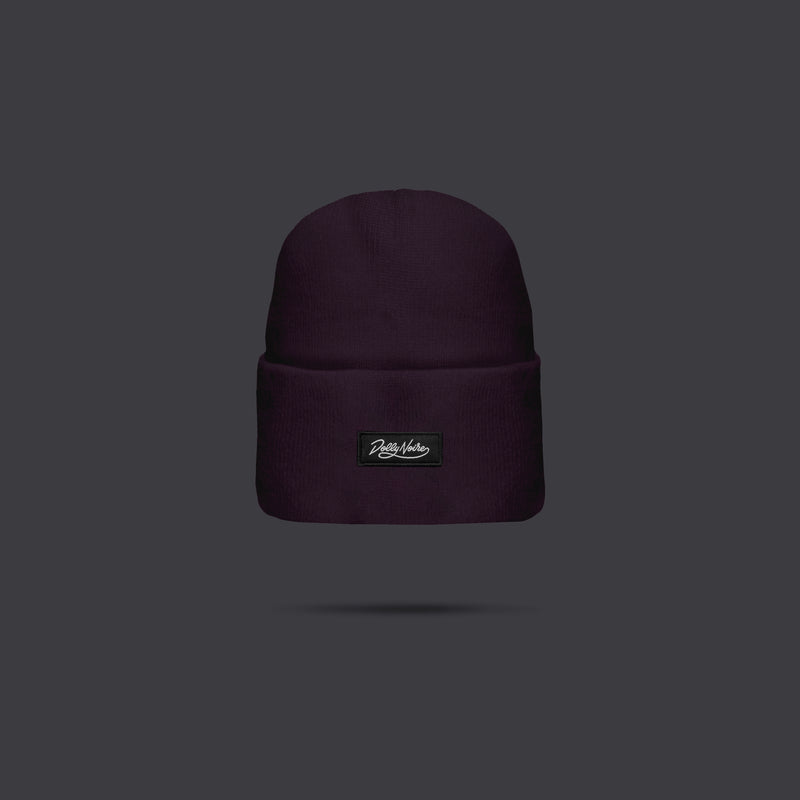 Dolly Noire Label Beanie Purple Dust