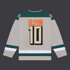 Blur Hockey Tee Beige