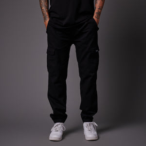 Ripstop Easy Cargo Pants Black