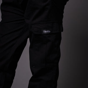 Ripstop Easy Cargo Pants Black