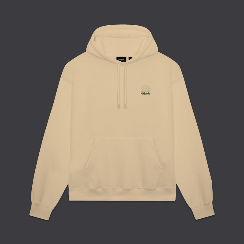 The Green Man Hoodie Beige