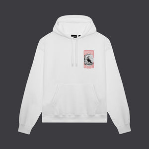 Raven Hoodie White