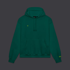 3D hexagon Hoodie Forest Green