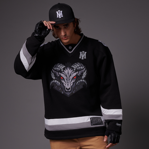 GOAT Hockey Crewneck Black