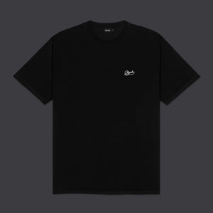 Signature Embroidery Tee Black