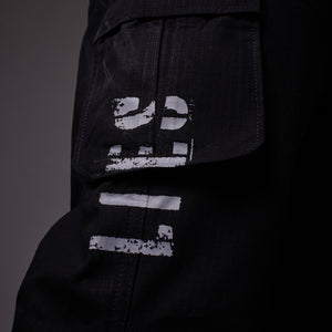 Black Ops Easy Cargo Pants Black