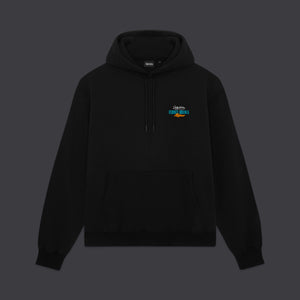 Sci-fi Eagle Poster Hoodie Black