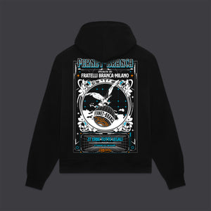 Sci-fi Eagle Poster Hoodie Black