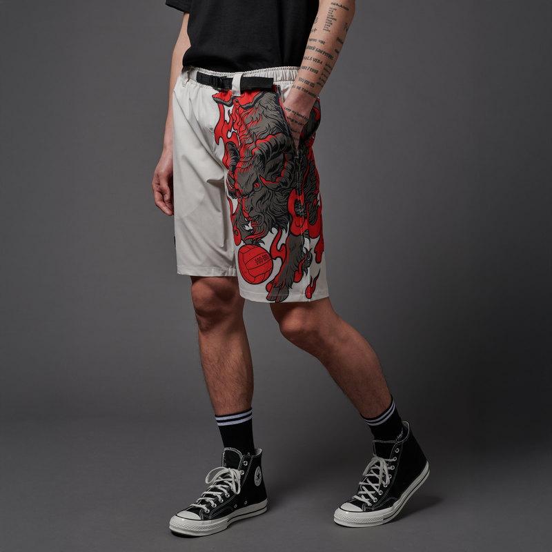 Dolly Noire Mascotte Techno Shorts