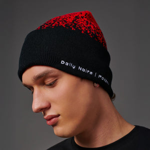 Pixel Pokéball Label Beanie
