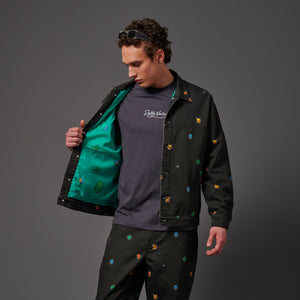 Starter Pattern Loose Jacket