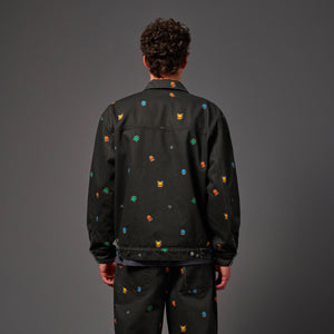 Starter Pattern Loose Jacket