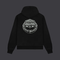 Ring Zip Hoodie Black