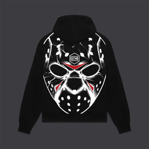 Hockey Mask Hoodie Black