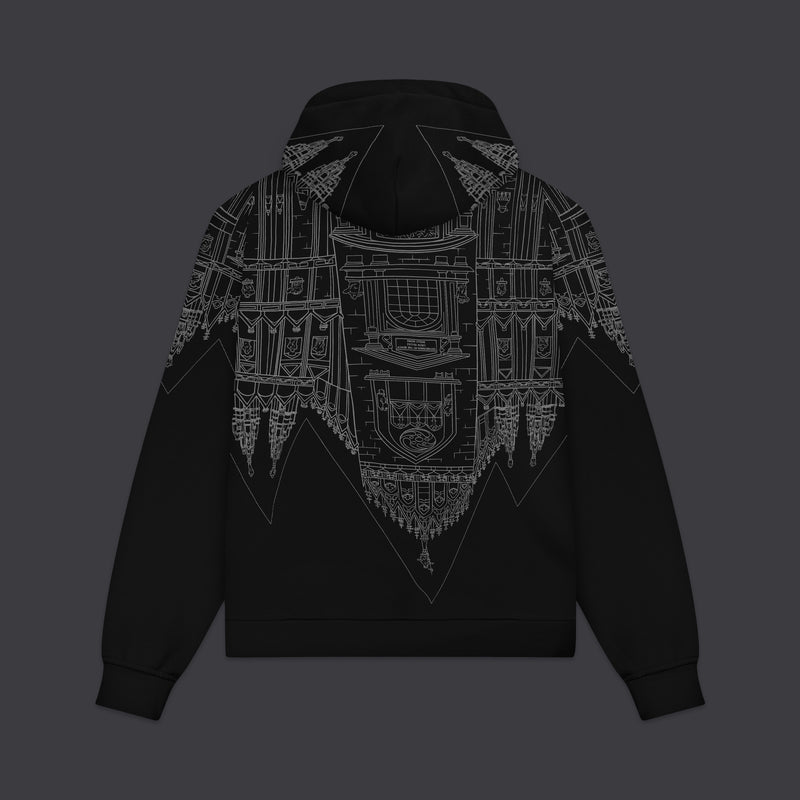 Bench Milano Hoodie Black