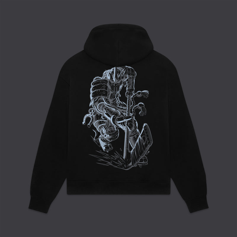 BLUR  Hockey Cyborg Hoodie Black