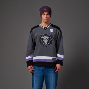 GOAT Hockey Crewneck Grey