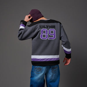 GOAT Hockey Crewneck Grey