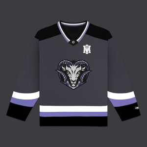 GOAT Hockey Crewneck Grey