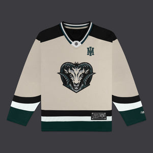 GOAT Hockey Crewneck Beige