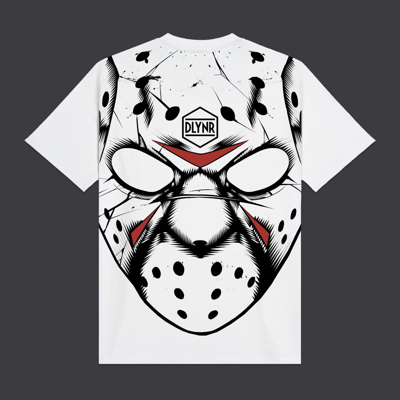 Hockey Mask Tee White